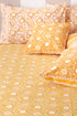 20s Cotton Cushion Cover in Block Print with Piping